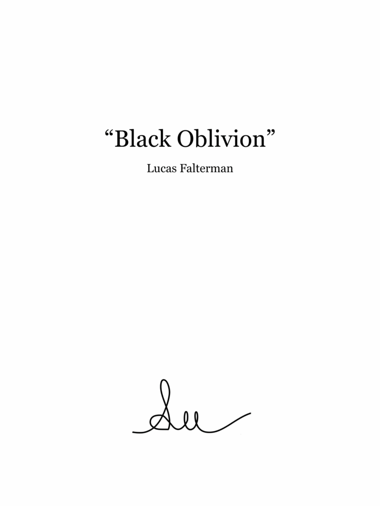 “Black Oblivion”